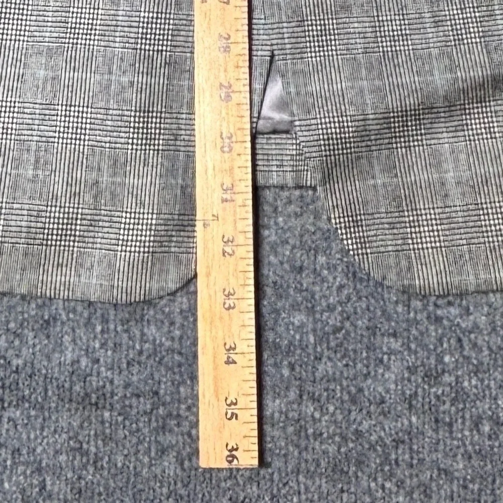 Billfox Rare Fibres London Men's Glen Plaid Suit 38R 36x30‎ Prince of Wales